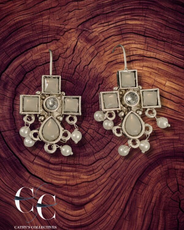 German Silver Earrings