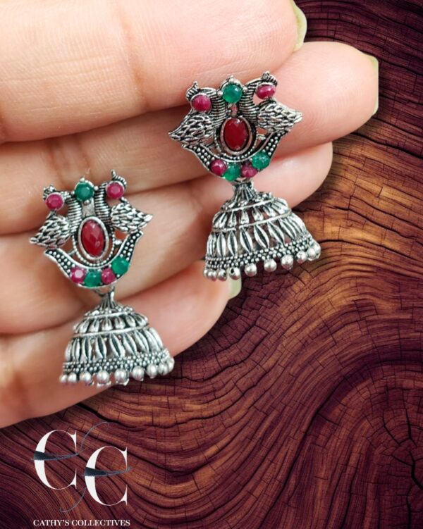 New Trendy Oxidised Earrings