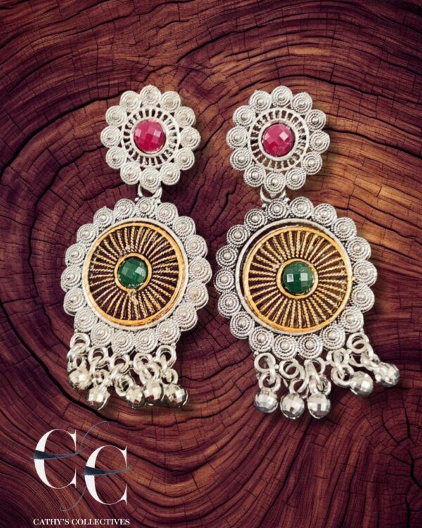 New Trendy Oxidised Earrings