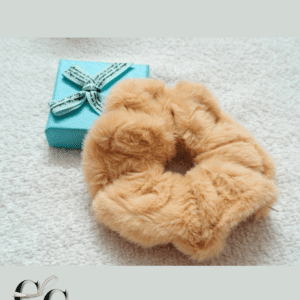 Beautiful fur hair band
