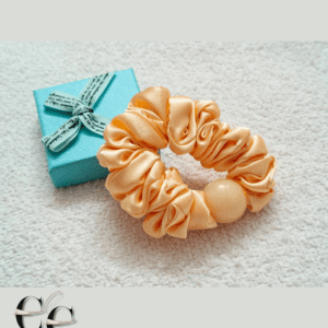 Trendy satin hairbands with beautiful bead