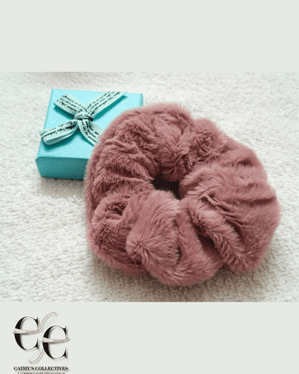 Beautiful fur hair band
