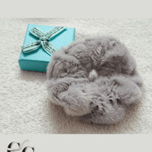 Beautiful fur hair band
