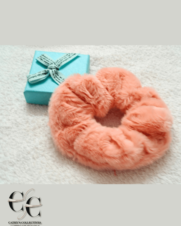Beautiful fur hair band