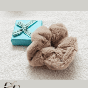 Beautiful fur hair band