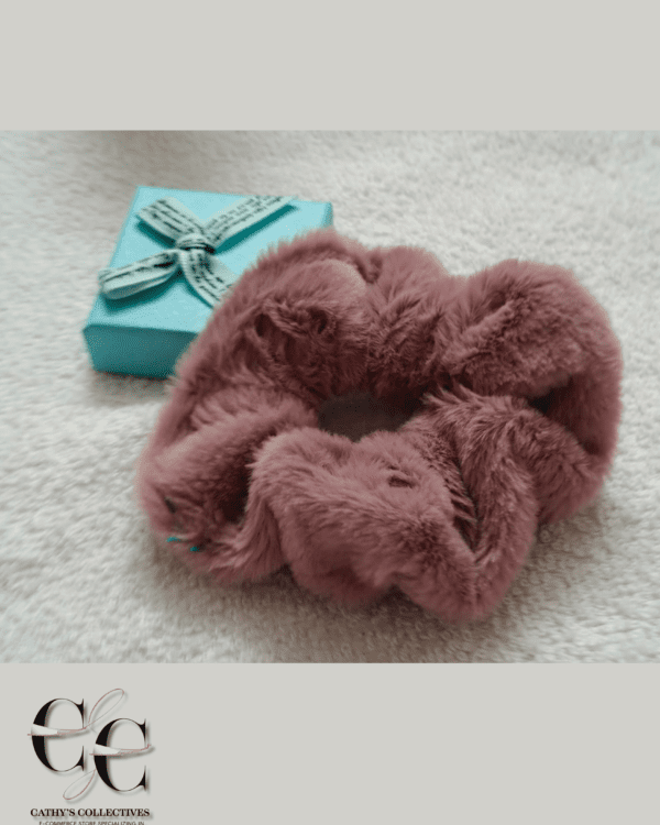 Beautiful fur hair band