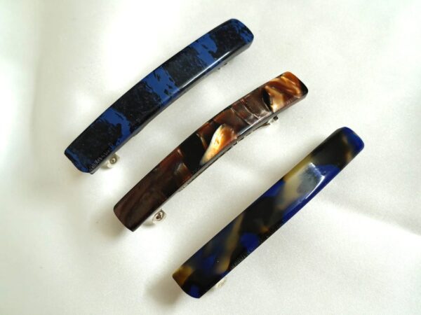CC Trendy Marble Hair Clips  ( pack of 3 )