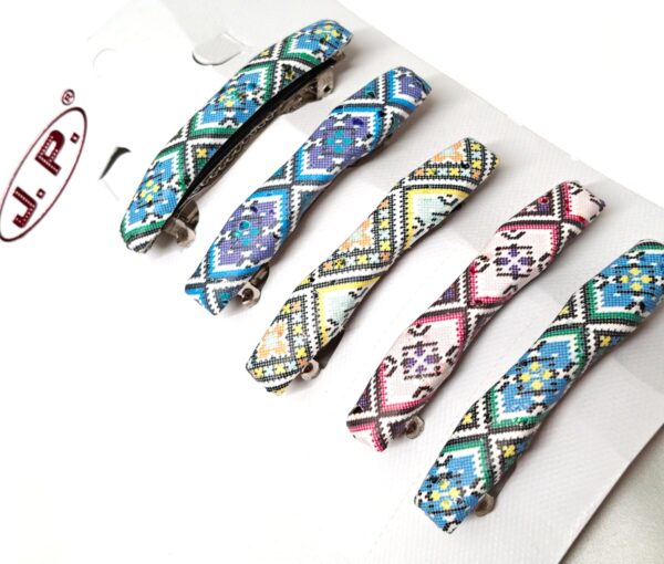 CC Trendy Marble Hair Clips  ( pack of 3 )