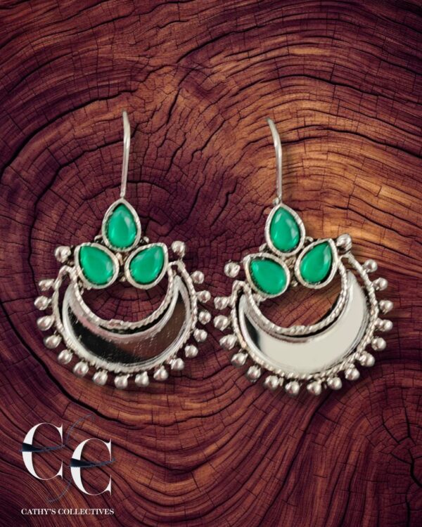 German Silver Earrings