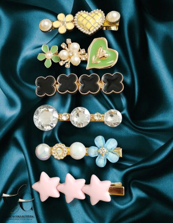 CC New TRendy Hair Pins Combo