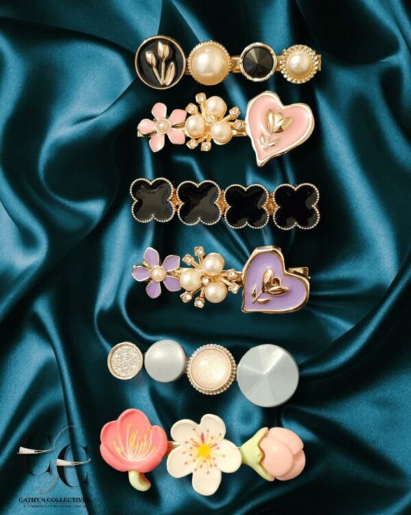 CC New TRendy Hair Pins Combo