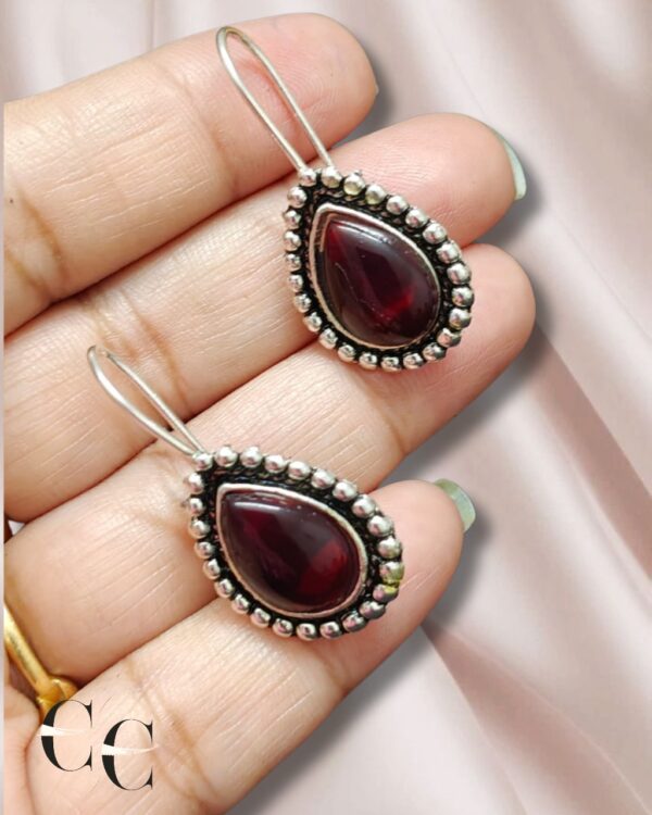 German Silver Earrings