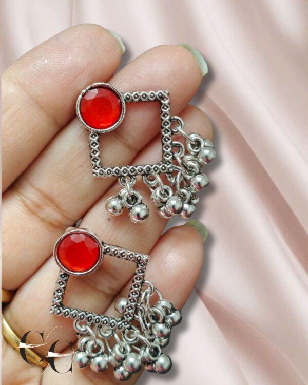 German Silver Earrings