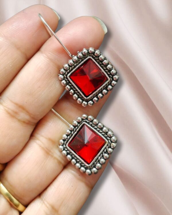 German Silver Earrings