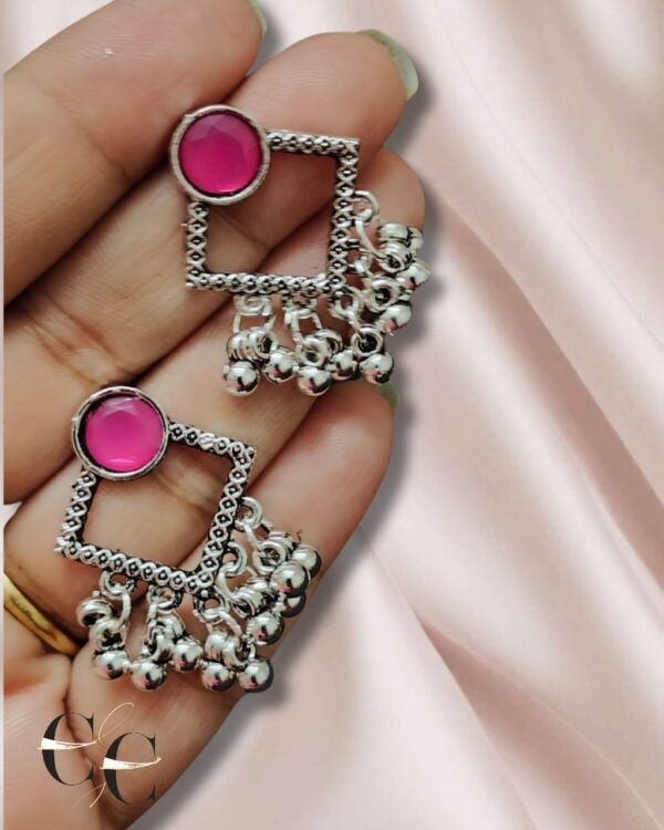 German Silver Earrings