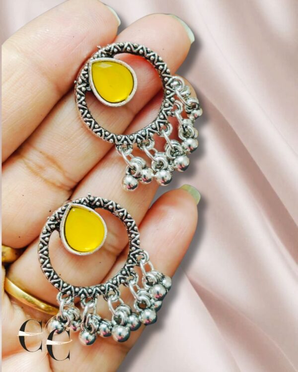 German Silver Earrings