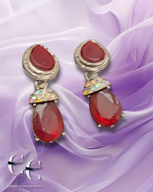 German Silver Earrings