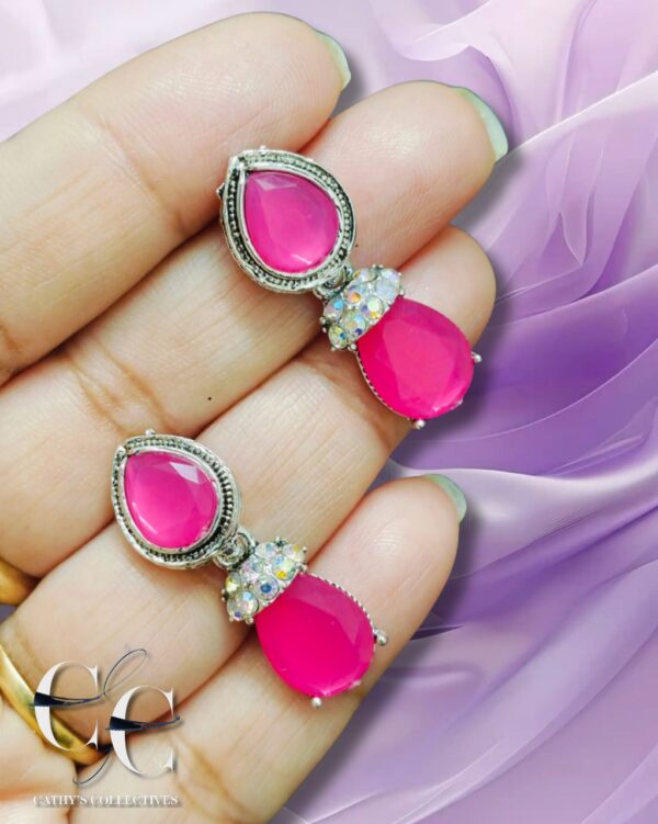 German Silver Earrings