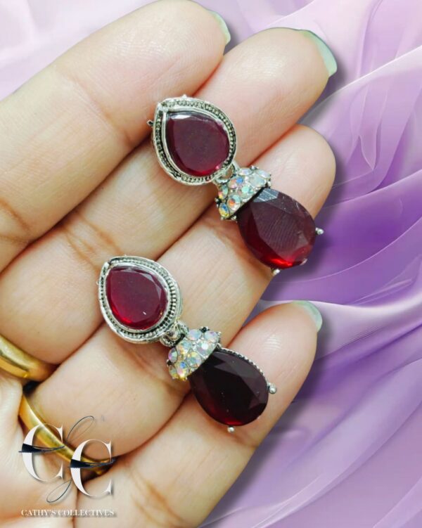 German Silver Earrings