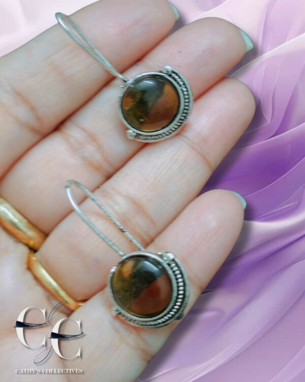German Silver Earrings