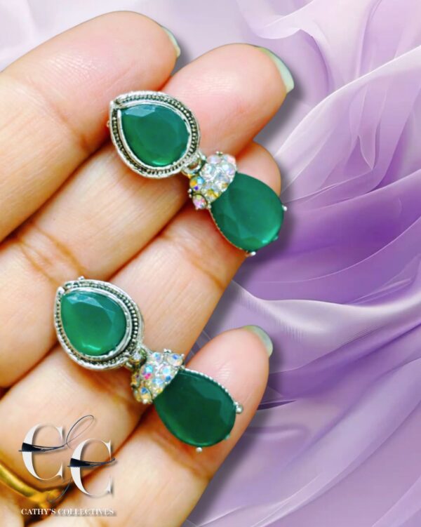 German Silver Earrings