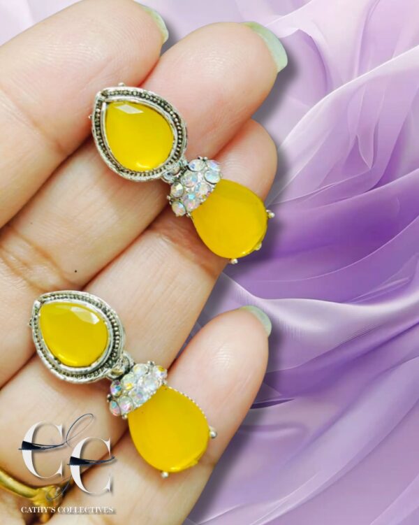 German Silver Earrings