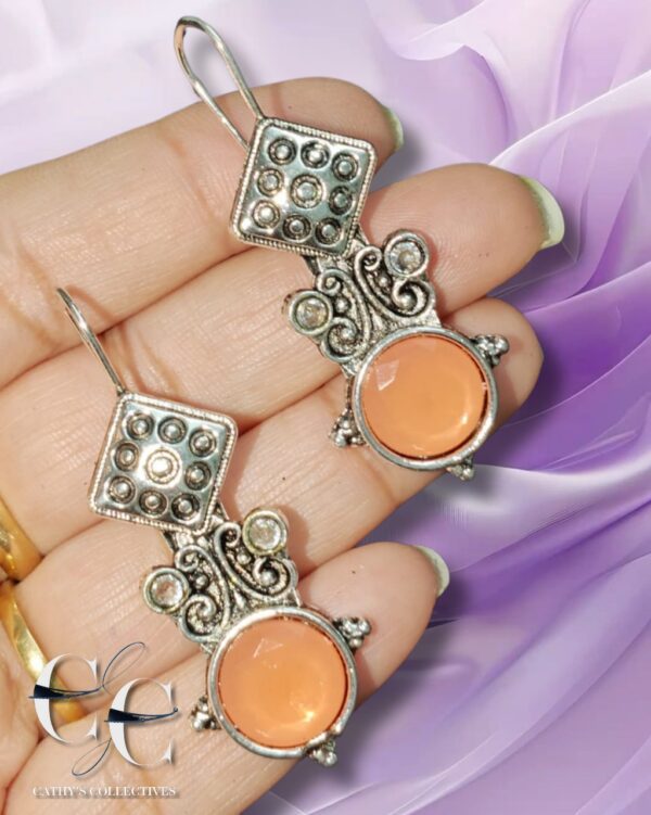 German Silver Earrings