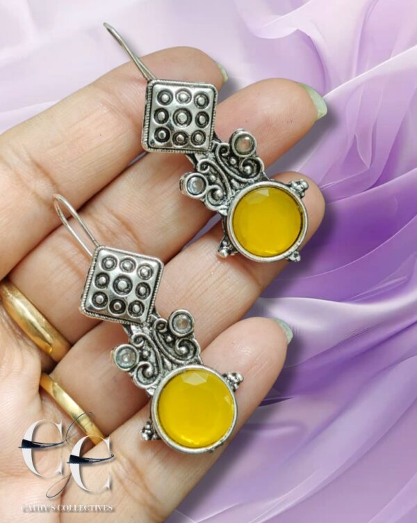 German Silver Earrings