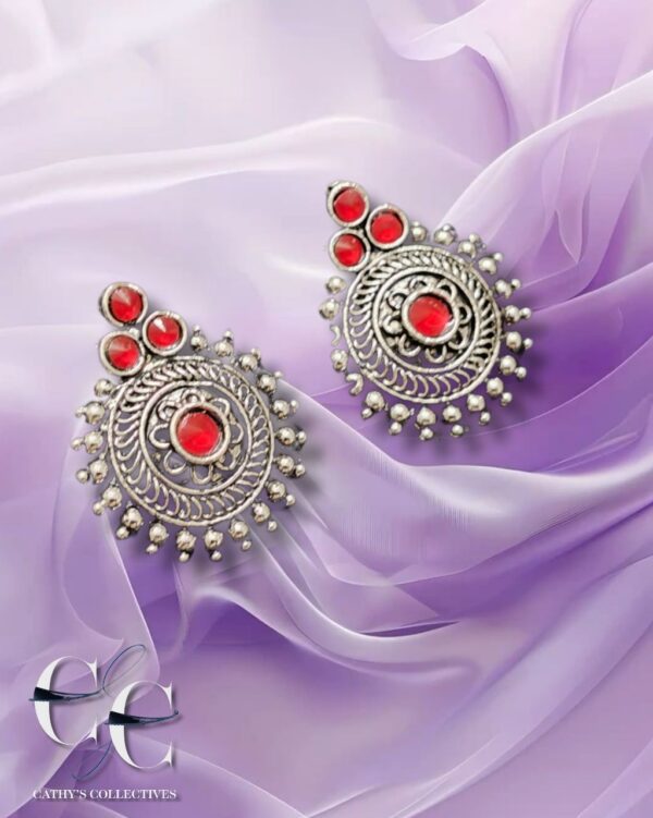 German Silver Earrings