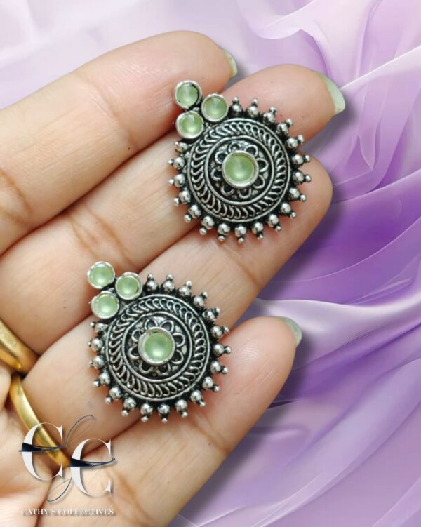 German Silver Earrings