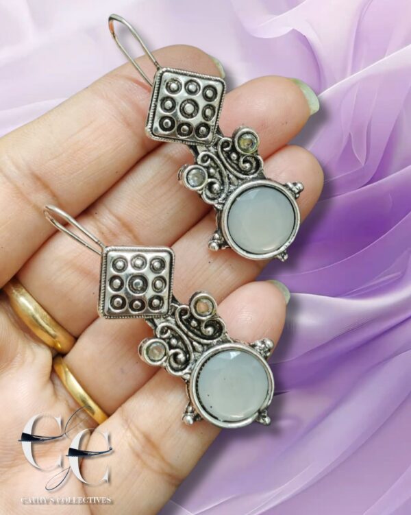 German Silver Earrings