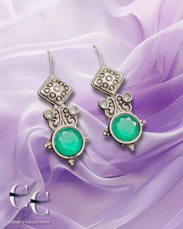 German Silver Earrings