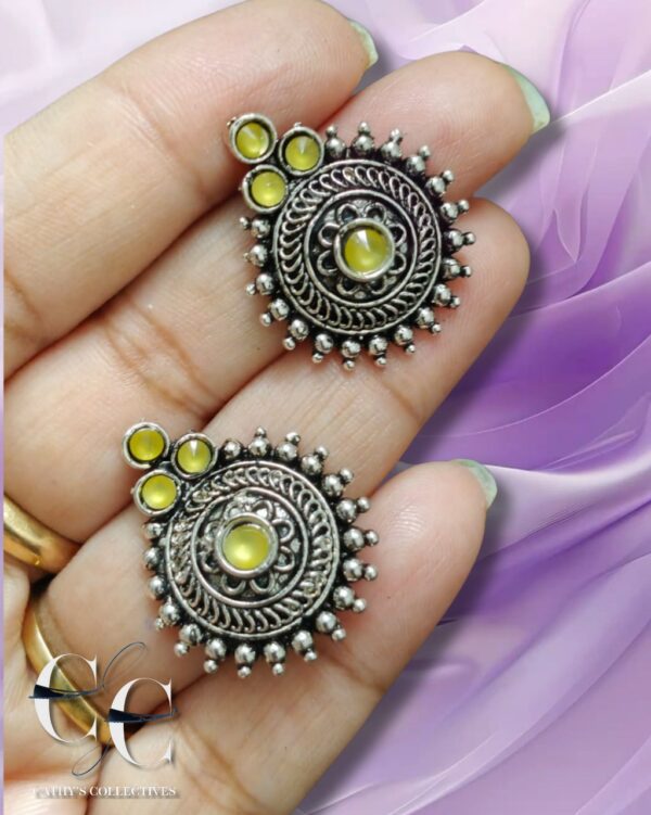 German Silver Earrings