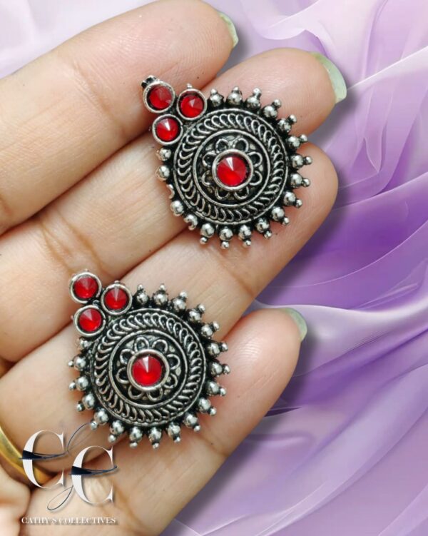 German Silver Earrings