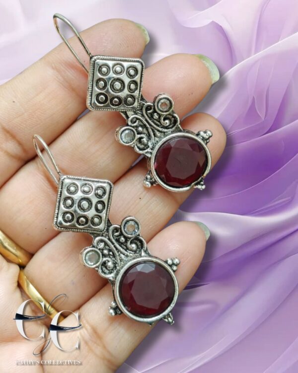 German Silver Earrings
