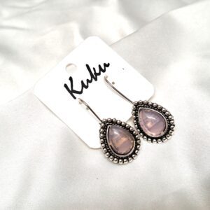 CC Trendy Pink color German silver Earring