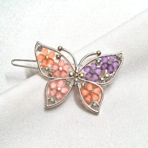 Beautiful Multicolor Butterfly  KoreanHair pins
