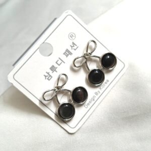 Trendy Korean Bow Earring