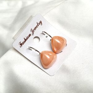 Trendy Orange Color Korean Earring