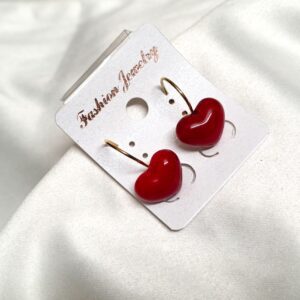 Trendy Maroon Color Korean Earring