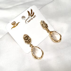 Trendy White Color Korean  Earring