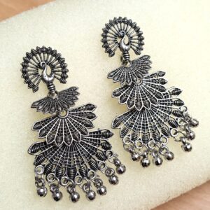 Trendy Light Weight Oxidised Earring