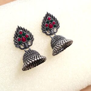 Trendy Light Weight Oxidised Earring