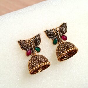 Trendy Light Weight Oxidised Earring