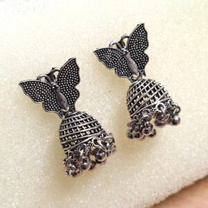 Trendy Light Weight Oxidised Earring