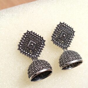 Trendy Light Weight Oxidised Earring