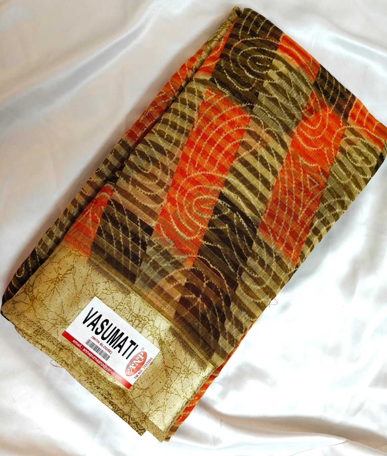 WhatsApp Image 2025-10-27 at 13.14.32_3223b2c2 CC Trendy Linen Cotton Saree With Running Blouse - Image 1