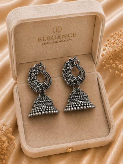 CC Trendy And Stylish Light Weight Oxidised Earring