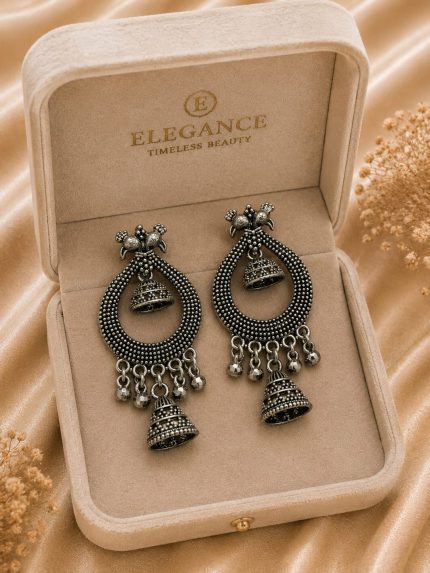 CC Trendy And Stylish Light Weight Oxidised Earring