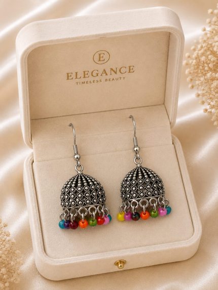 CC Trendy And Stylish Light Weight Oxidised Earring
